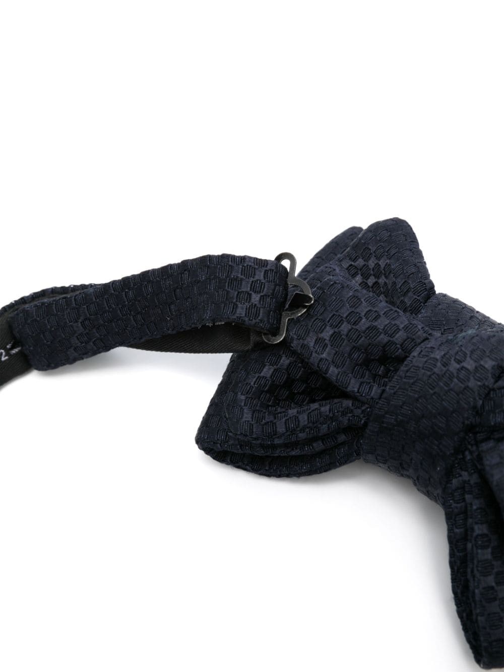 honeycomb-detailed bow tie - 2