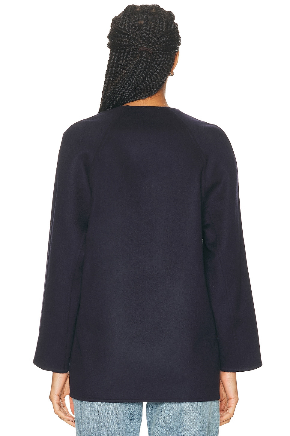 Collarless Coat - 3