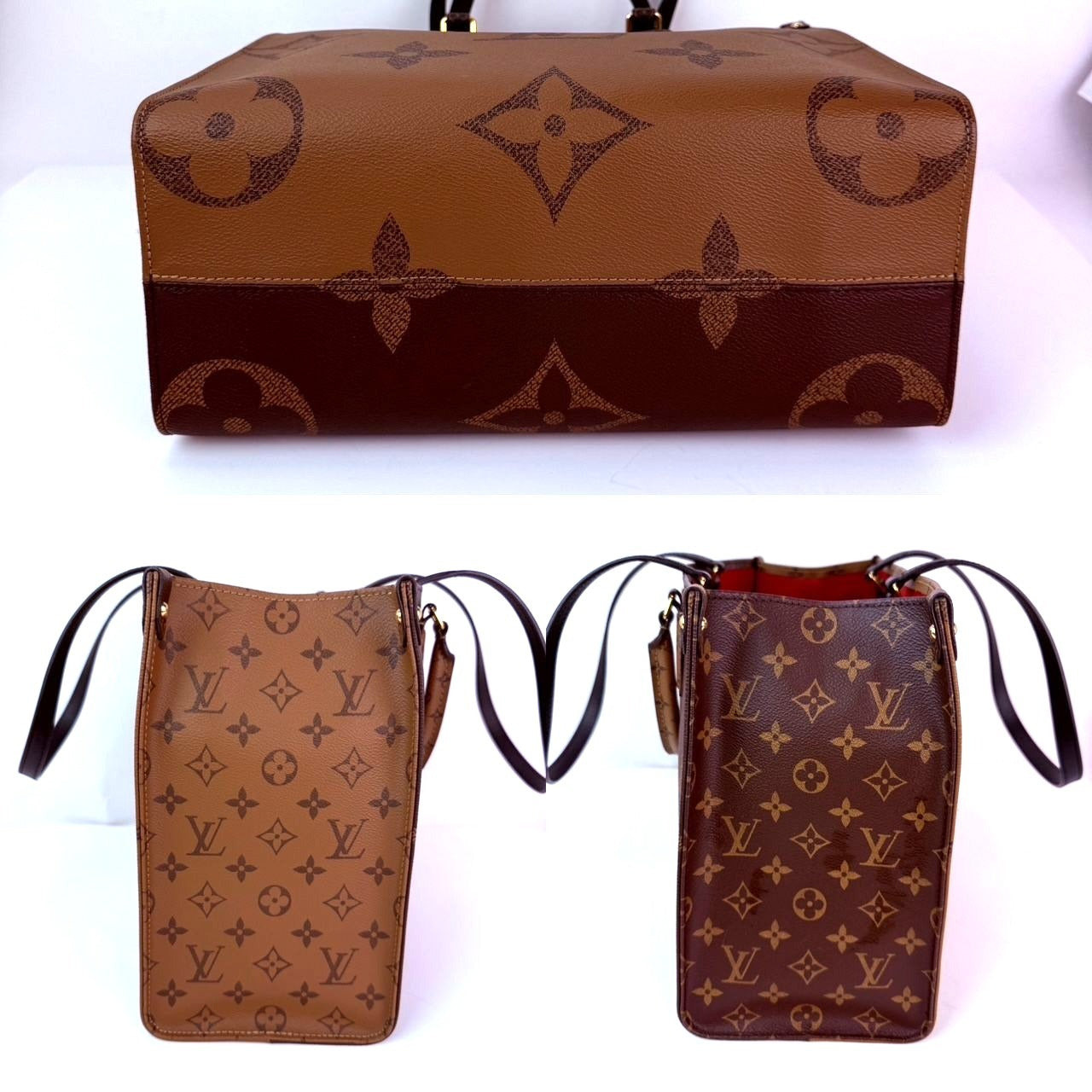 Louis Vuitton ONTHEGO MM Reverse Giant Monogram Tote - 3
