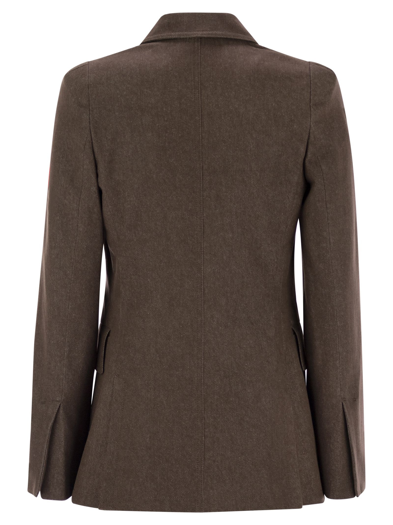 Maxmara Women Agguati - Denim-Effect Cotton Blazer - 2