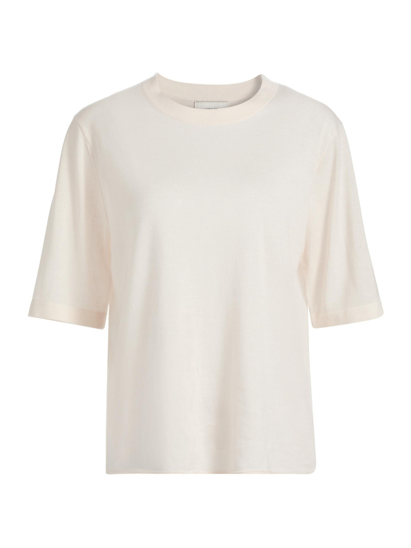 Women's Nala Fine Short-Sleeve Top - Ivory 1