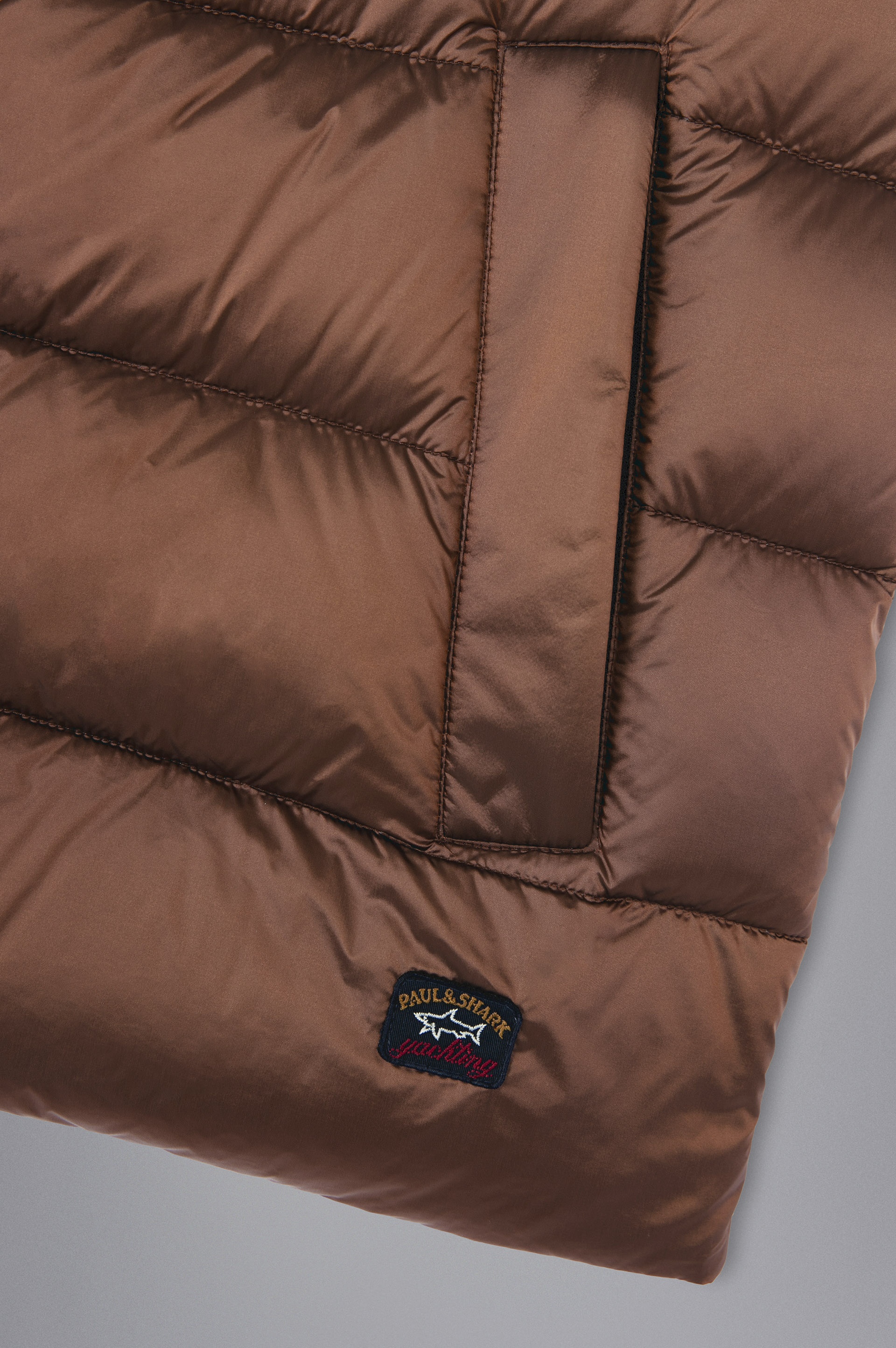 COLOR BLOCK QUILTED VEST - 5