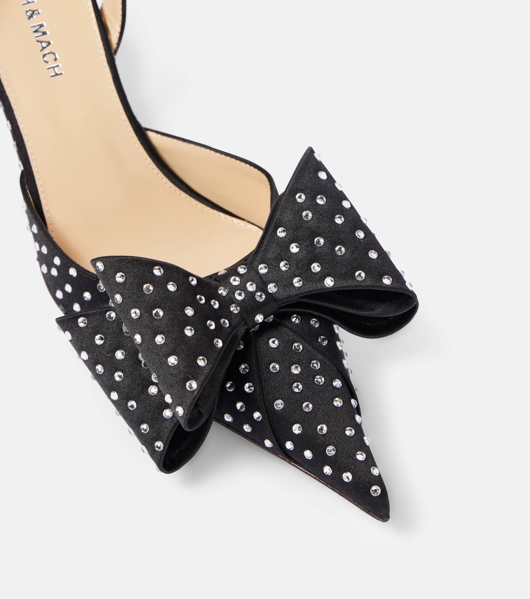 Le Cadeau 65 embellished slingback pumps - 5