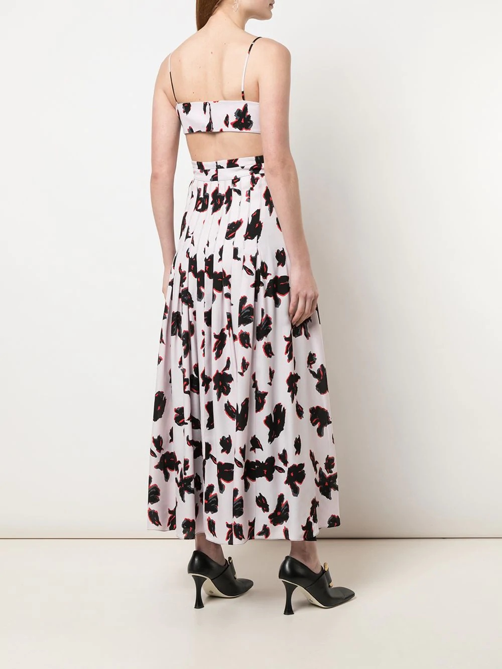 printed iris maxi dress - 4