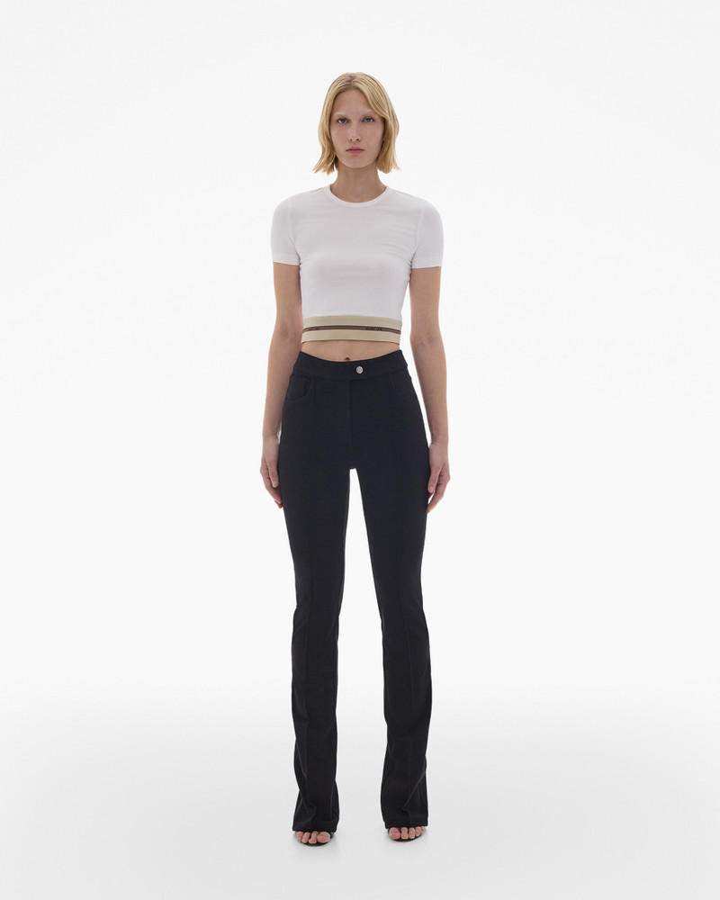 Helmut Lang CROPPED LOGO BABY TEE outlook