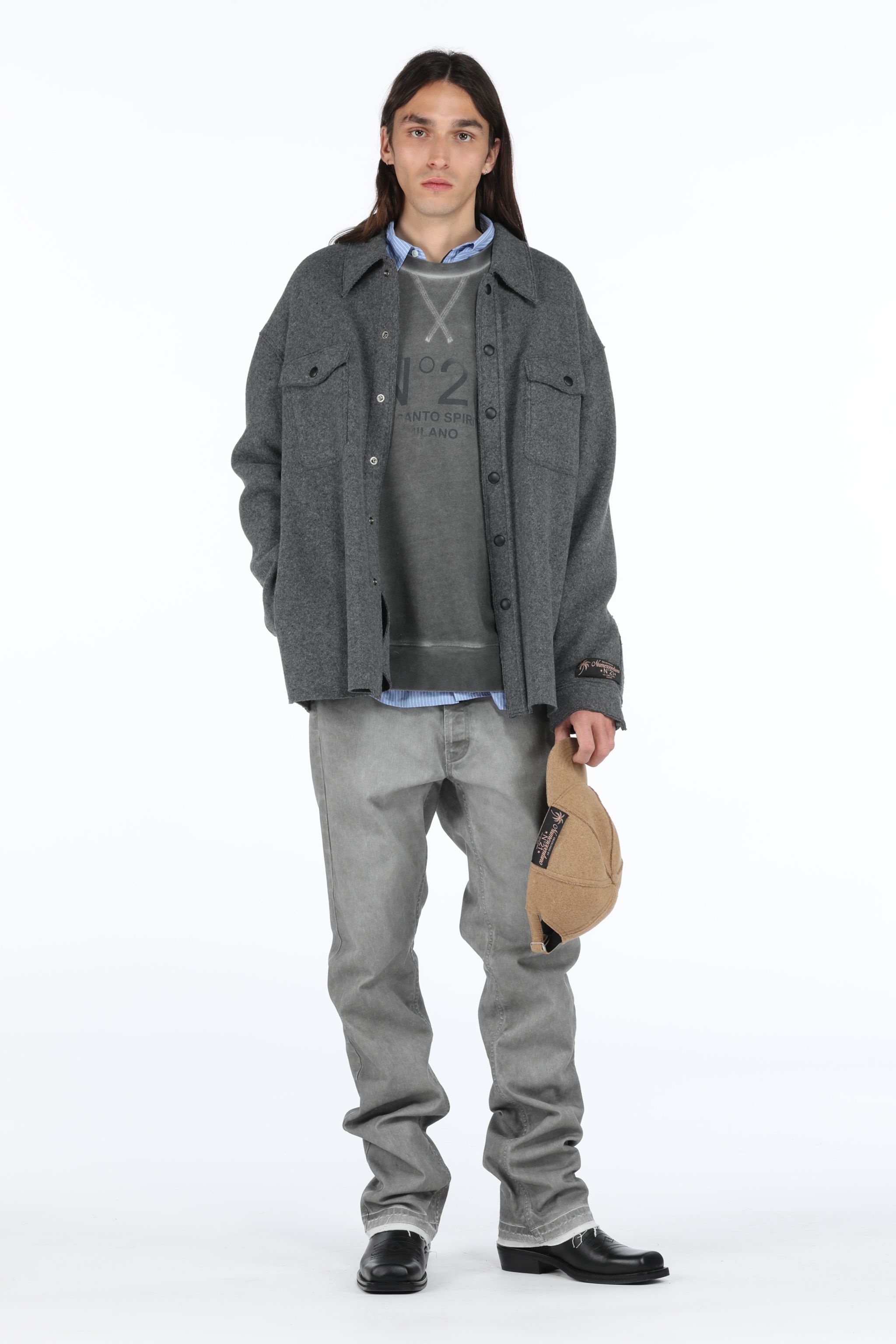 LOGO-PATCH JACKET - 4