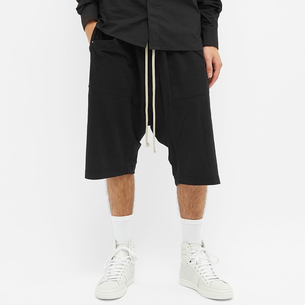 Rick Owens DRKSHDW Lightweight Cargo Drawstring Pods Short - 4