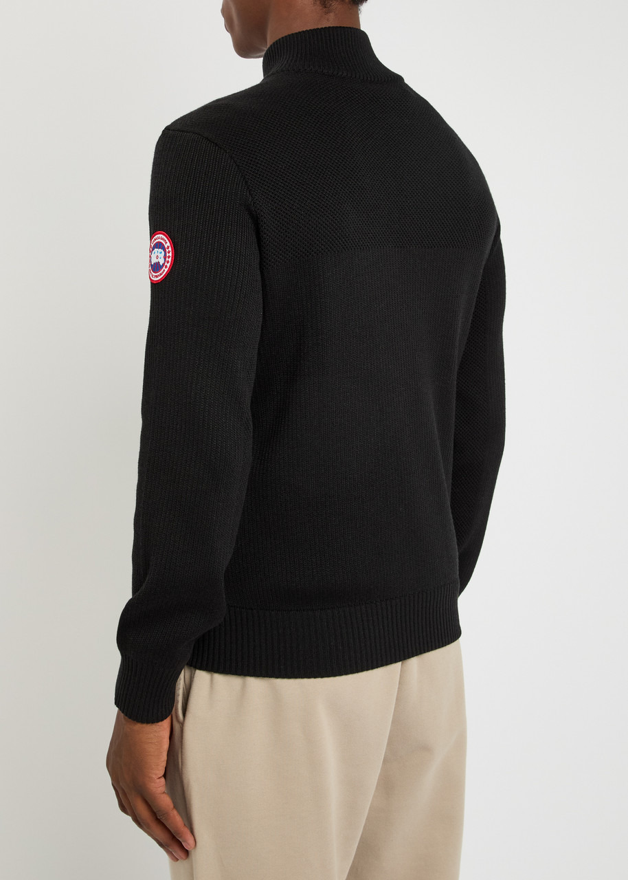 Canada Goose Hybridge Quilted Shell and Wool Jacket - 3