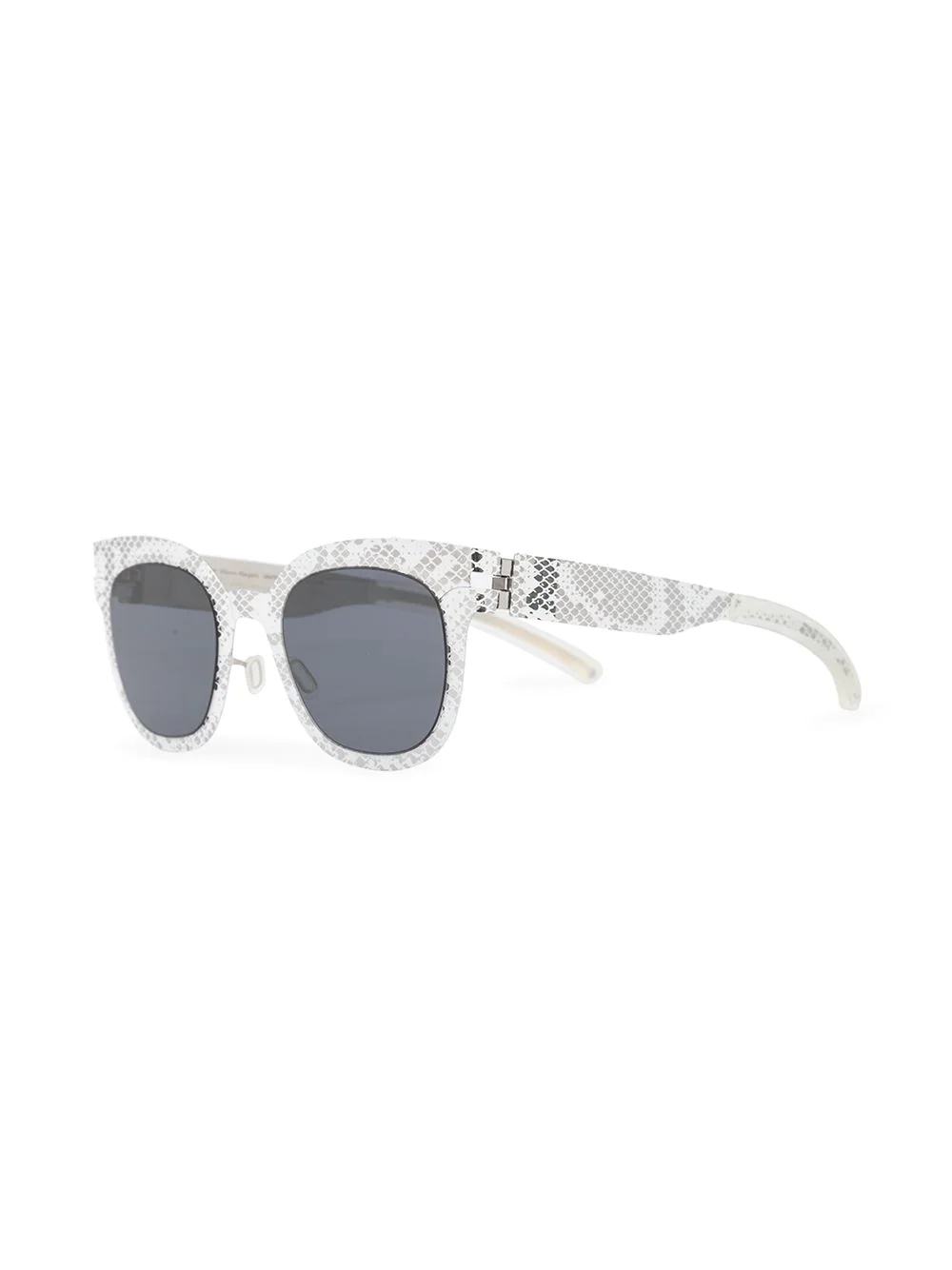 textured square-frame sunglasses - 2