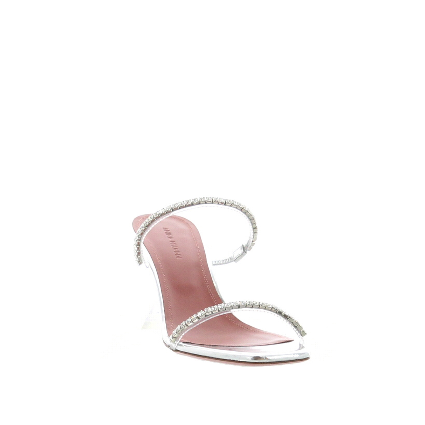 Amina Muaddi – Gilda Slipper 70 Clear - 2