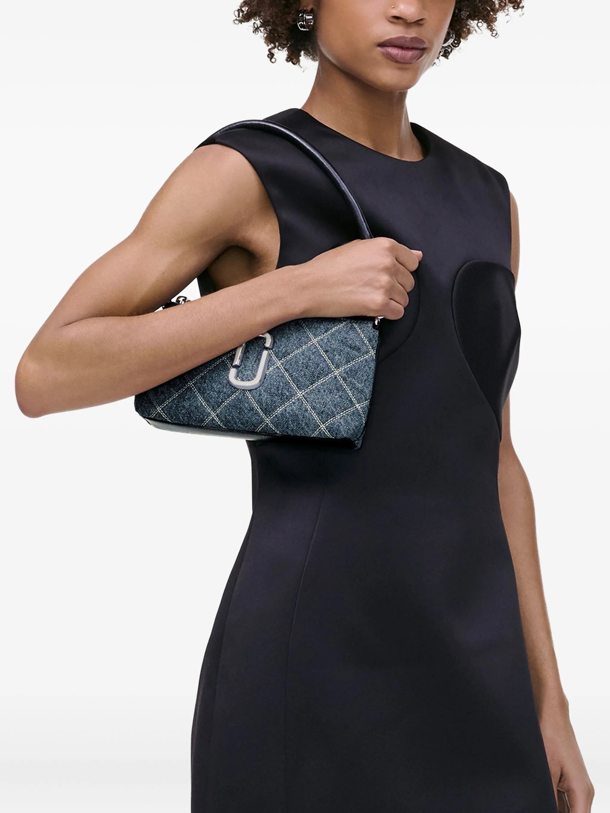 Marc Jacobs The Quilted Denim Utility Cross Body Bag - 2