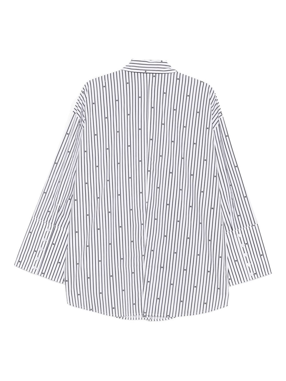 pinstripe shirt - 2