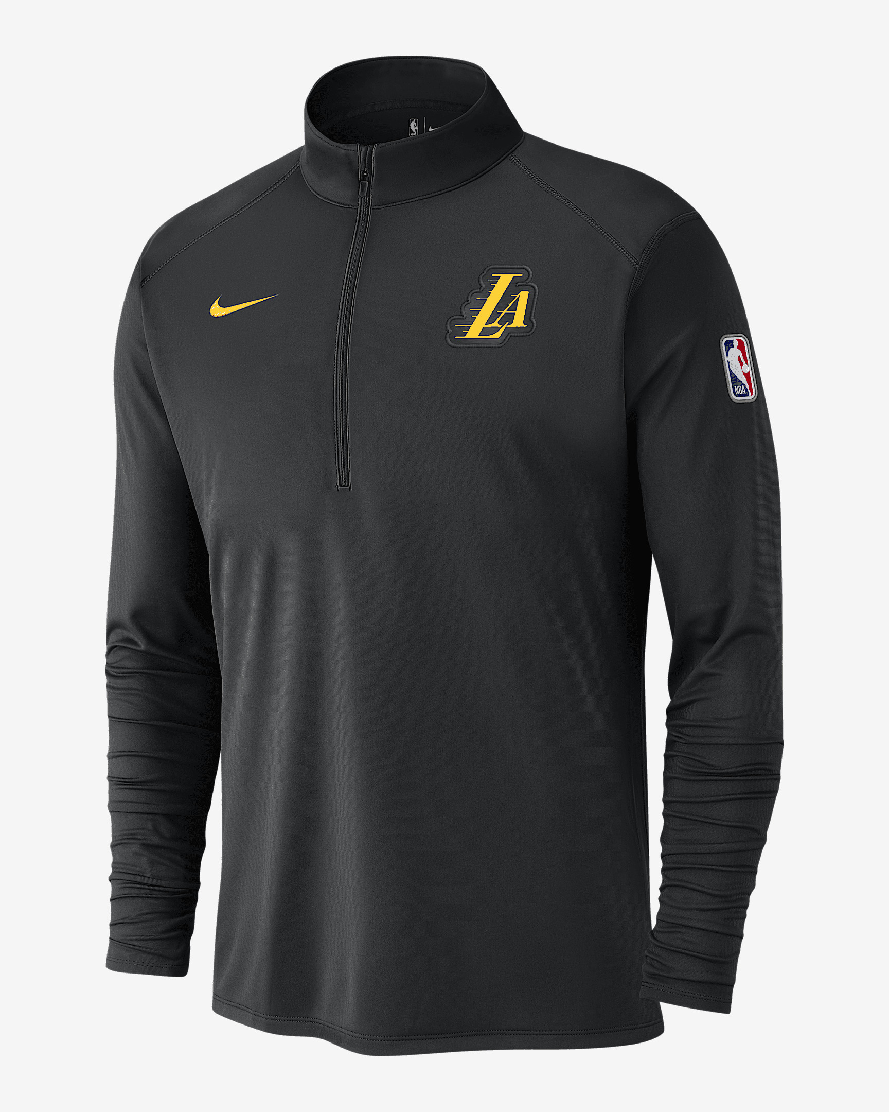 Los Angeles Lakers City Edition Men's Nike Dri-FIT NBA 1/2-Zip Long-Sleeve Top - 1