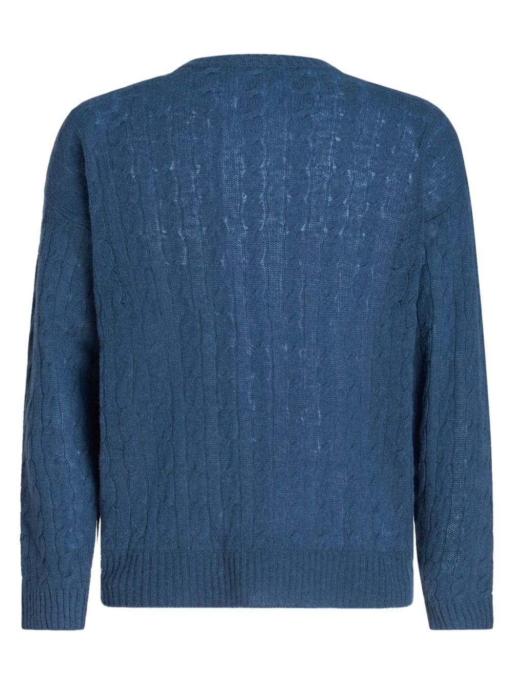 cable-knit cashmere jumper - 5