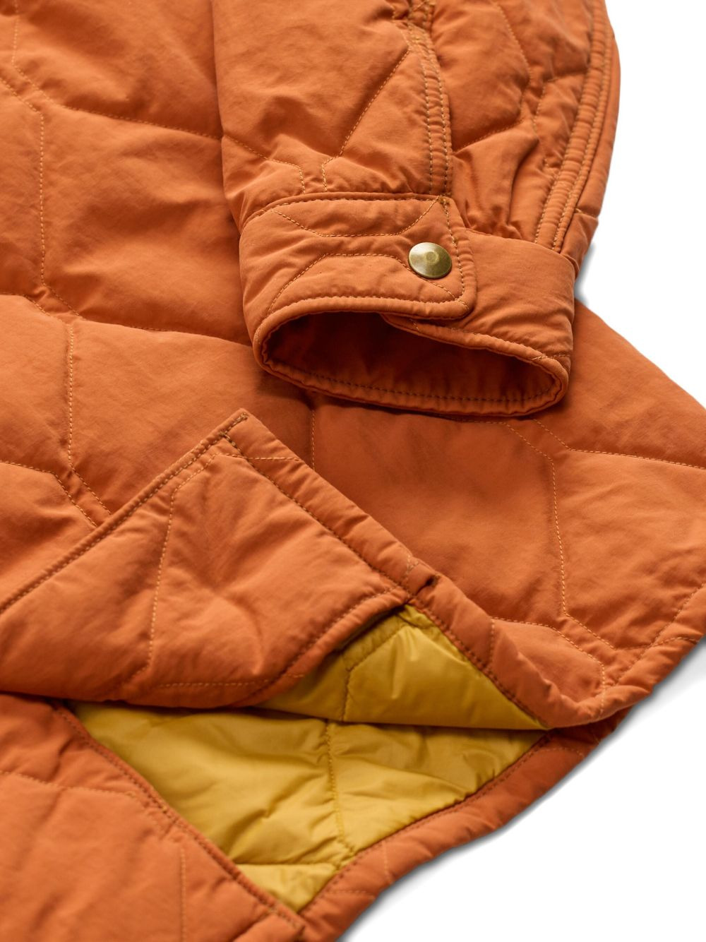 quilted shirt jacket and trousers set - 6