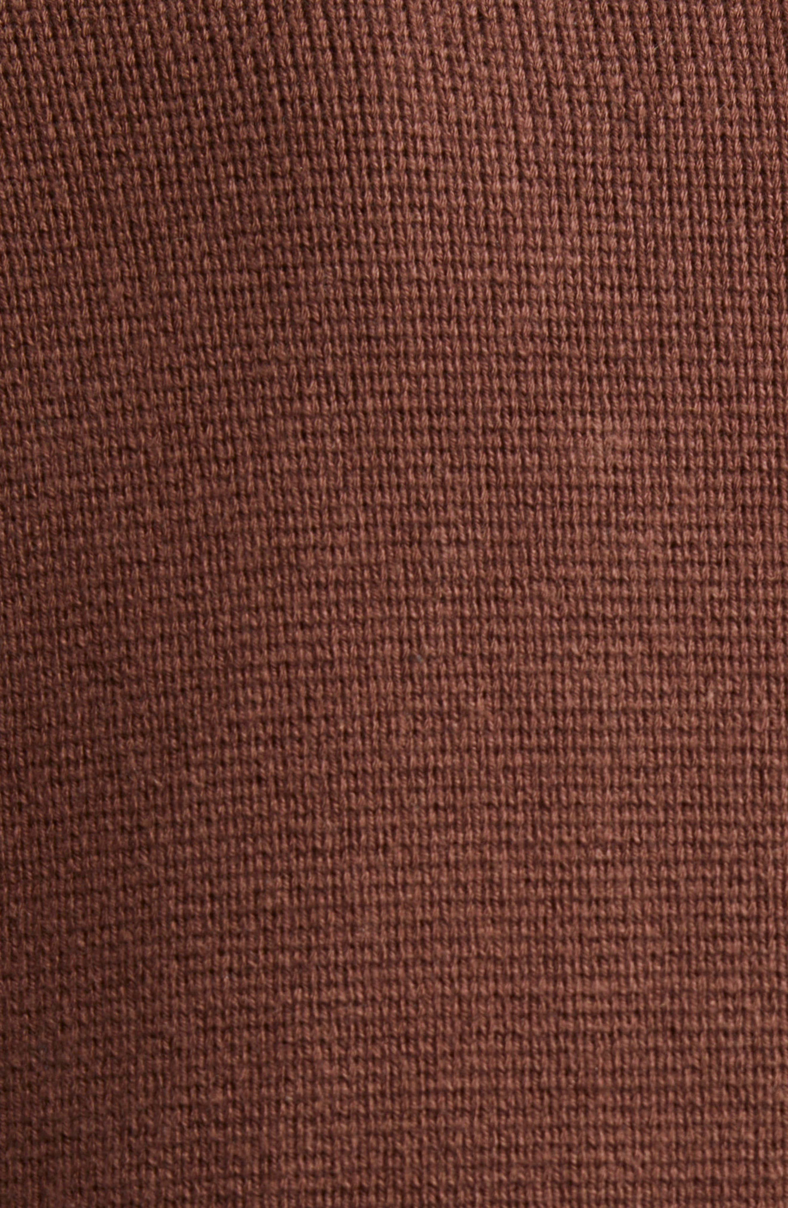L'AGENCE Madilyn Double Breasted Knit Jacket in Chocolate/Gold at Nordstrom - 6