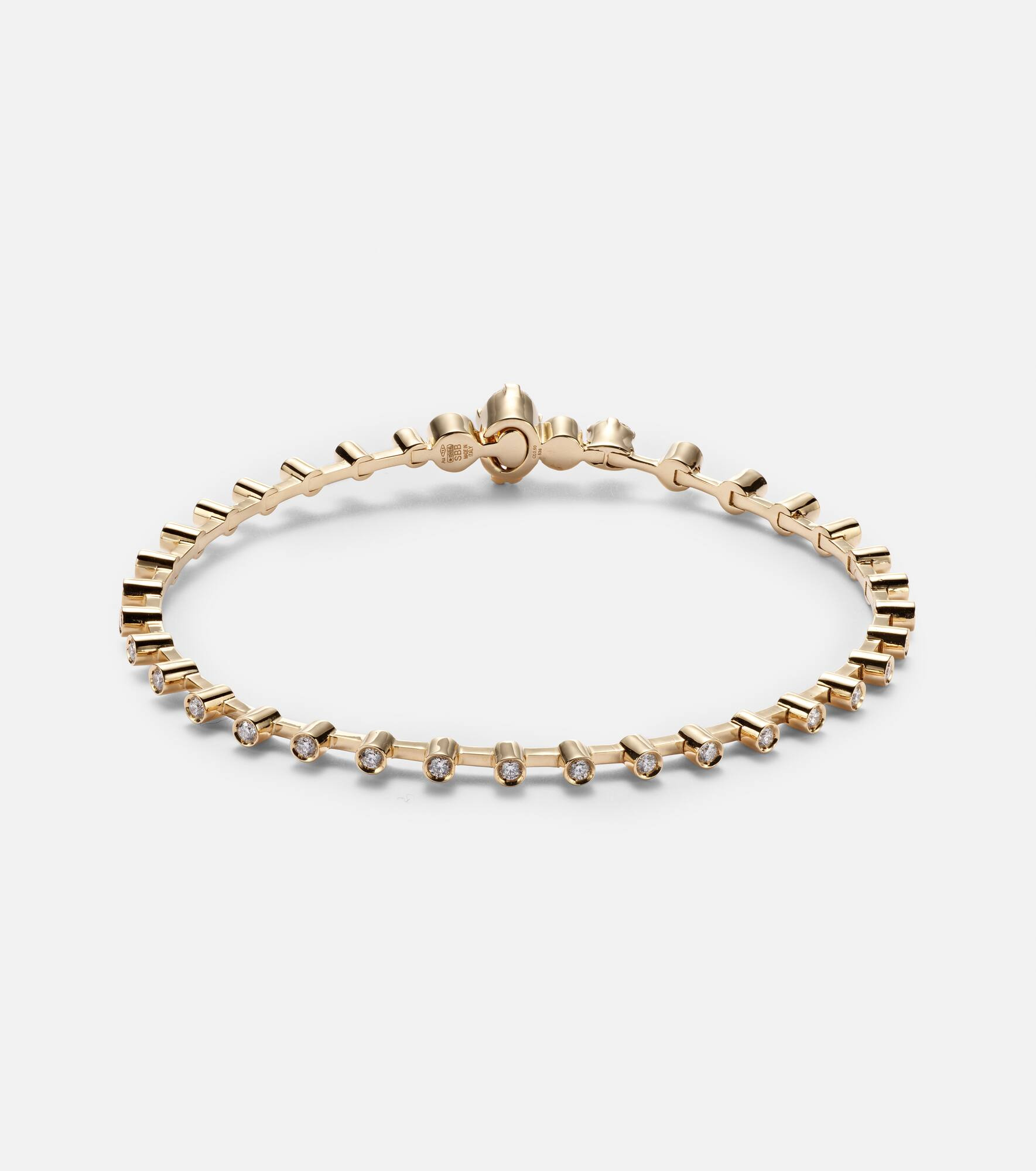 Bracelet De Sky 18kt gold bracelet with diamonds - 4