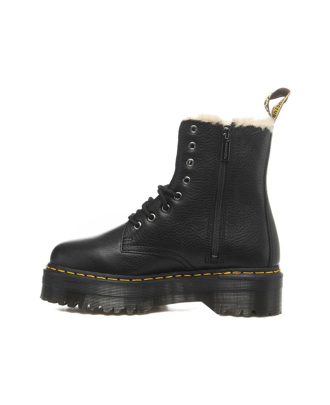 Jadon Lace-up Platform Boots - 2