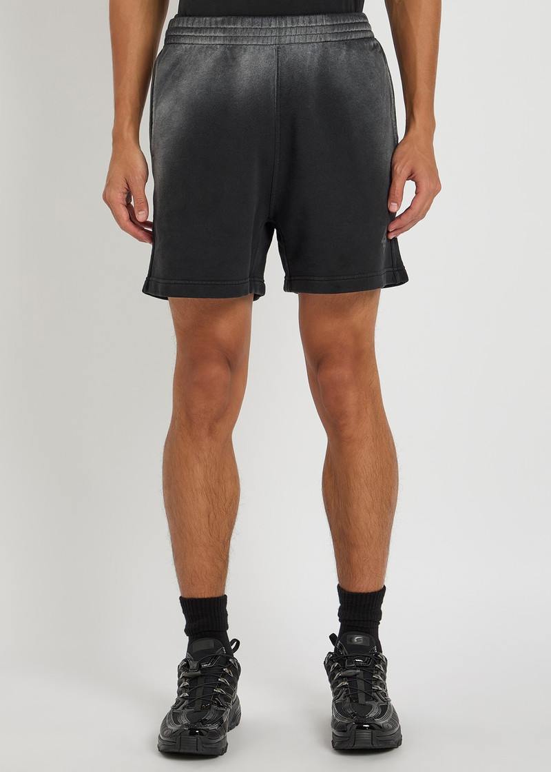 REPRESENT Represent 247 Motion Degradé Cotton Shorts outlook