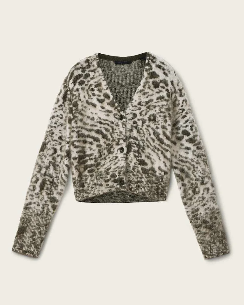WICK AMUR JACQUARD CARDIGAN - 1