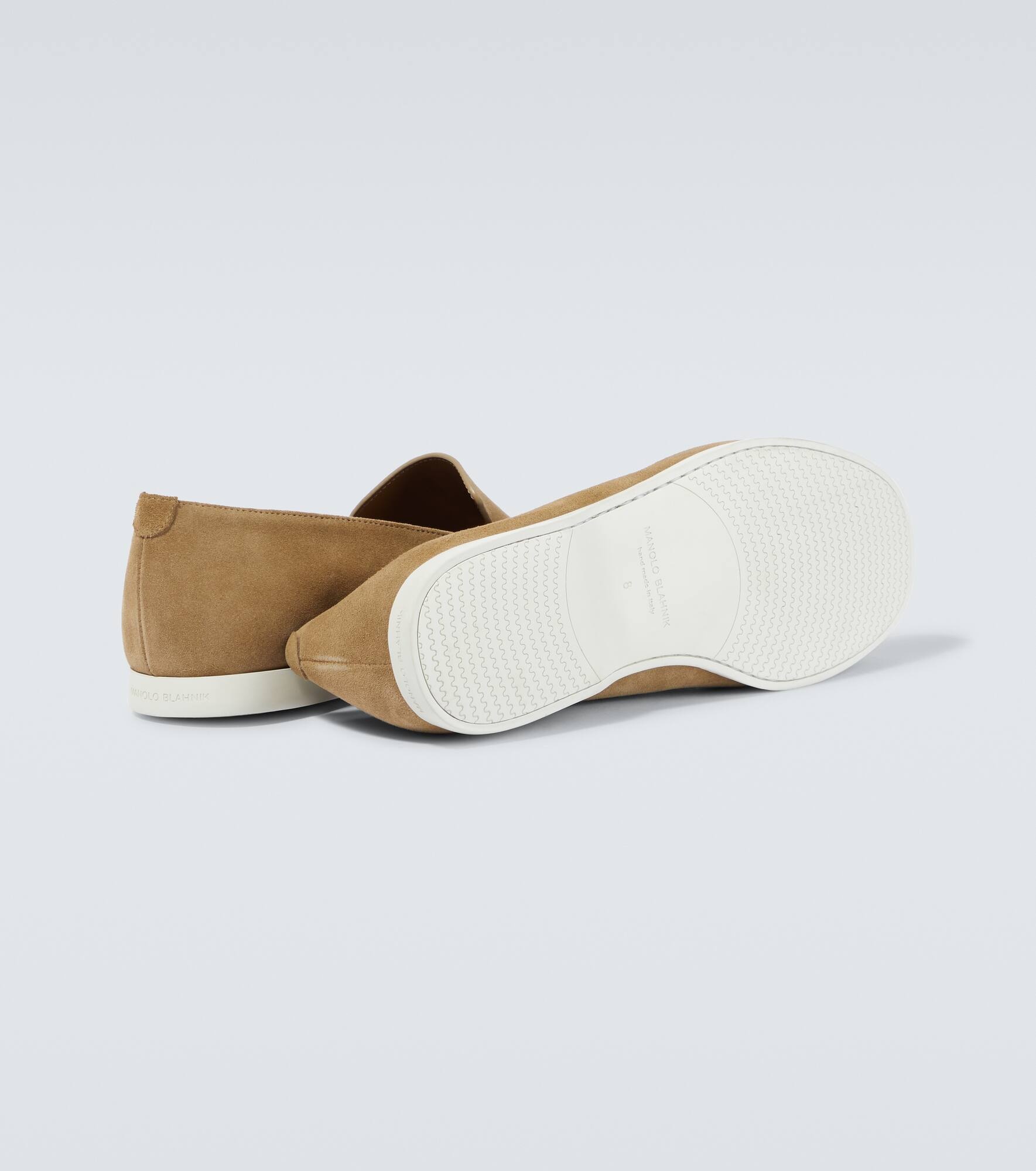 Monaco suede loafers - 7