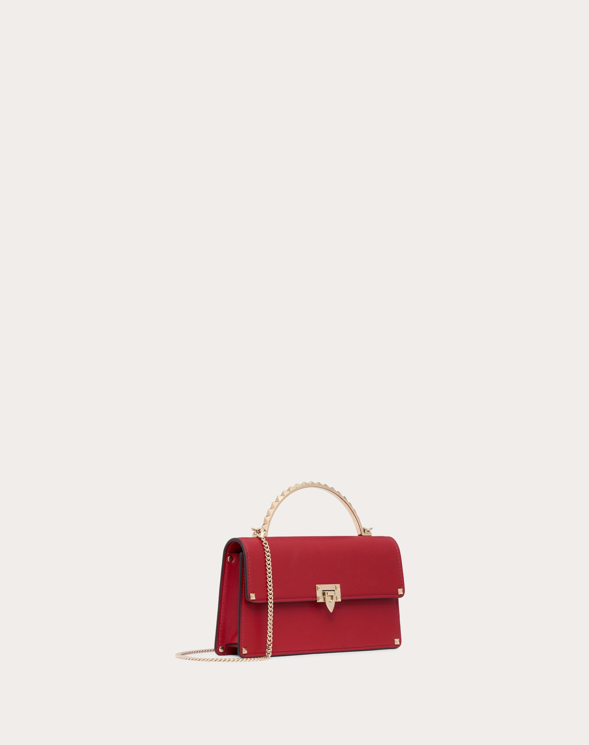 MINI ROCKSTUD CALFSKIN HANDBAG - 3