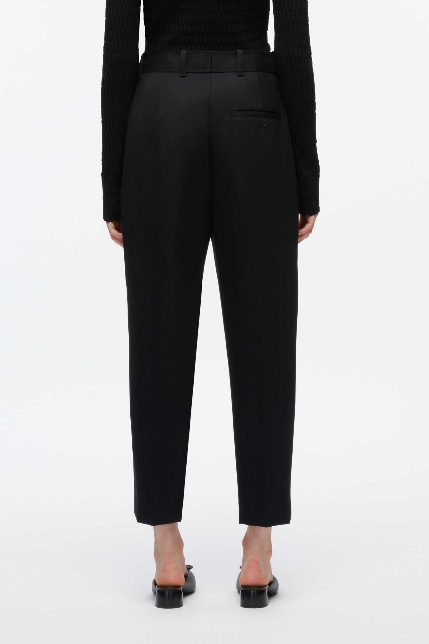 Cavalry Twill Carrot Trousers - 4