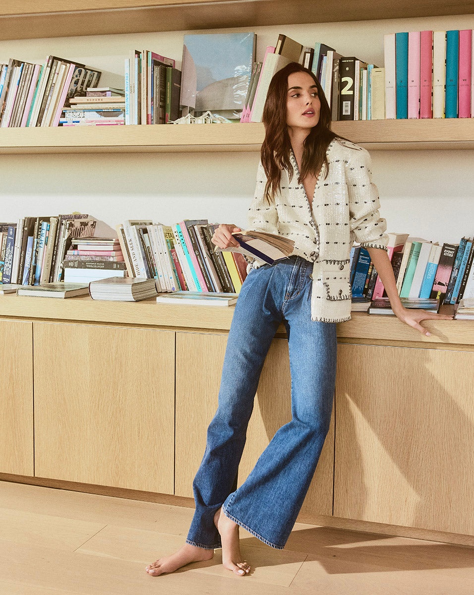 MIA PLEATED WIDE-LEG JEAN - 7