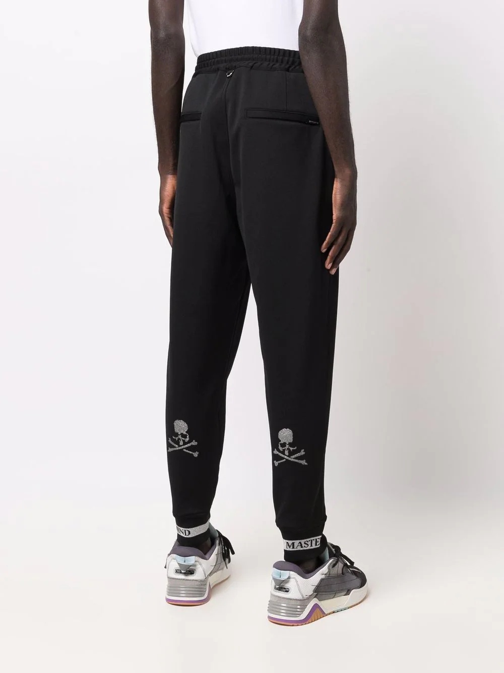 logo-band track pants - 4