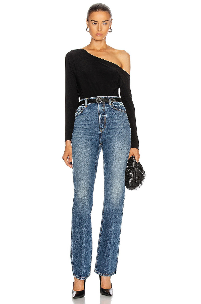 NORMA KAMALI Long Sleeve Drop Shoulder Bodysuit outlook