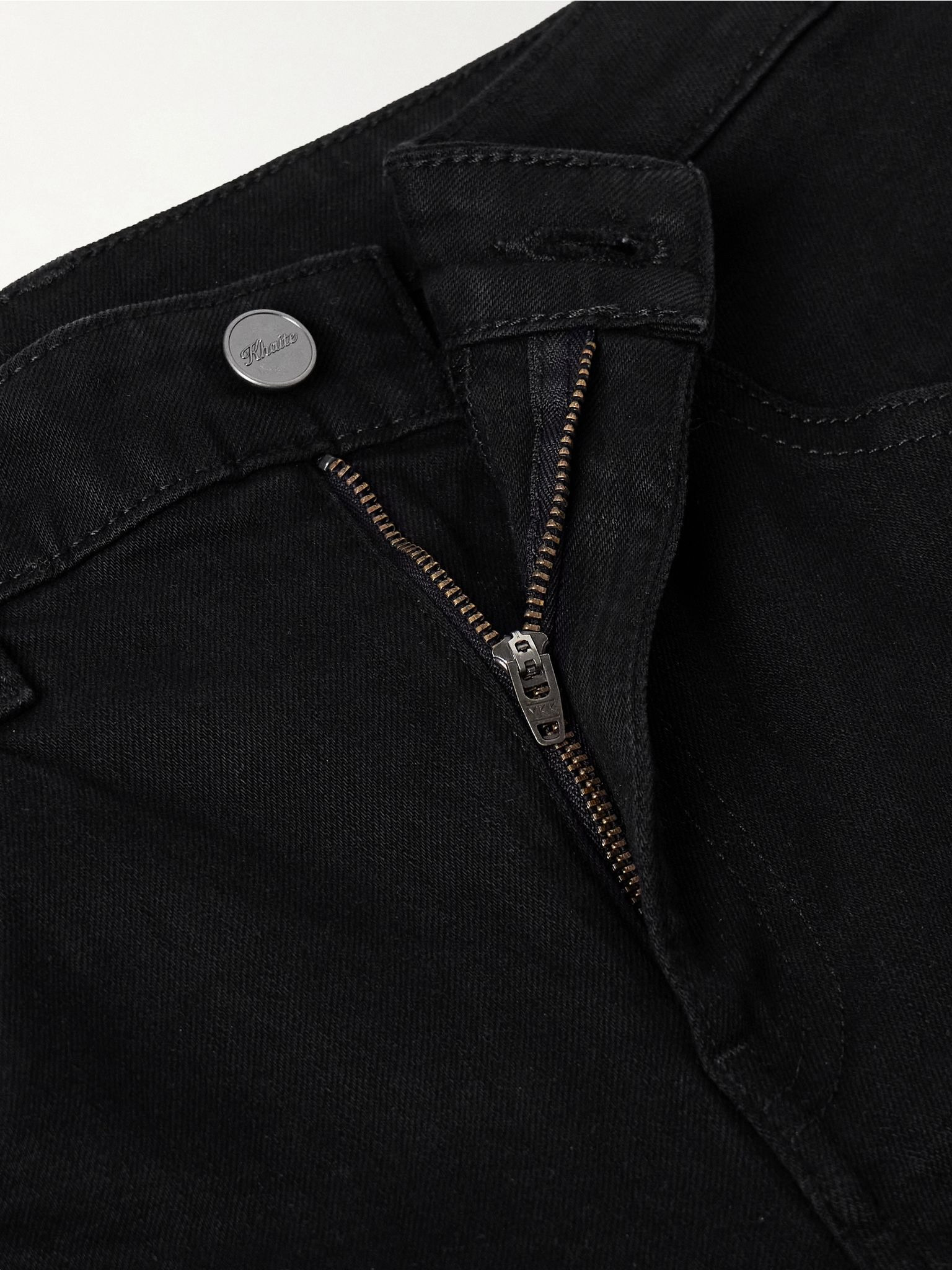 Viv high-rise slim-leg jeans Black - 5