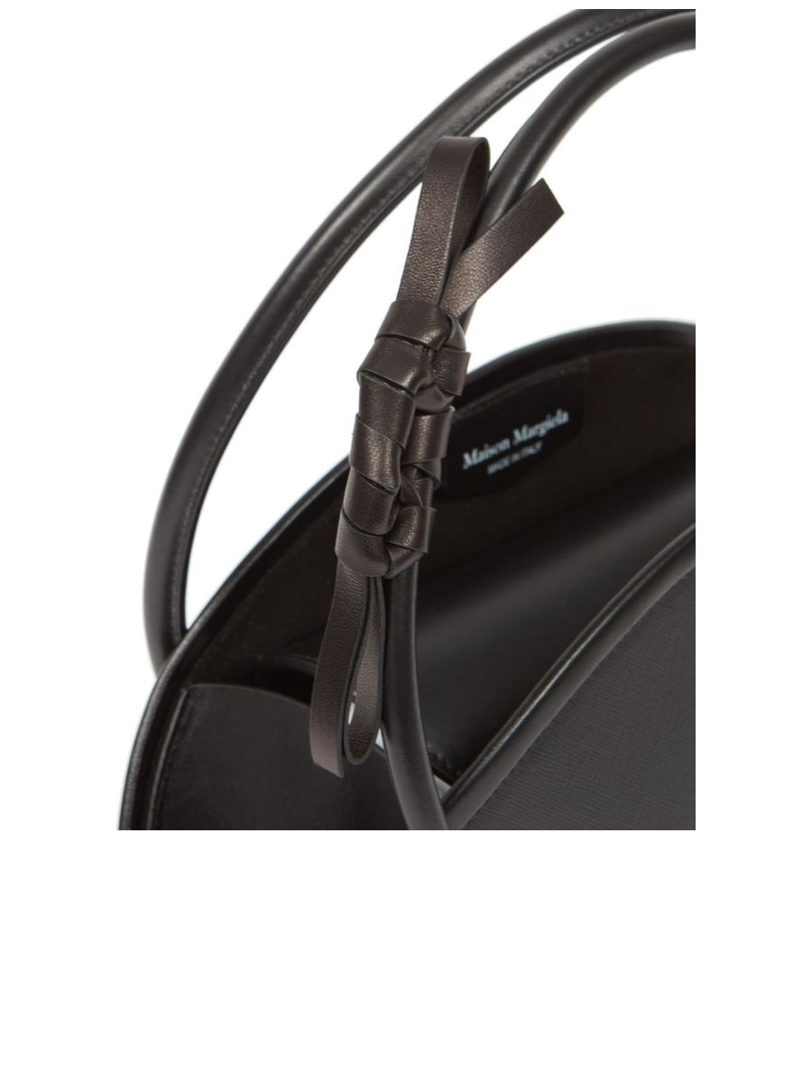 Smooth Grain Bow Detail Handbag - 4