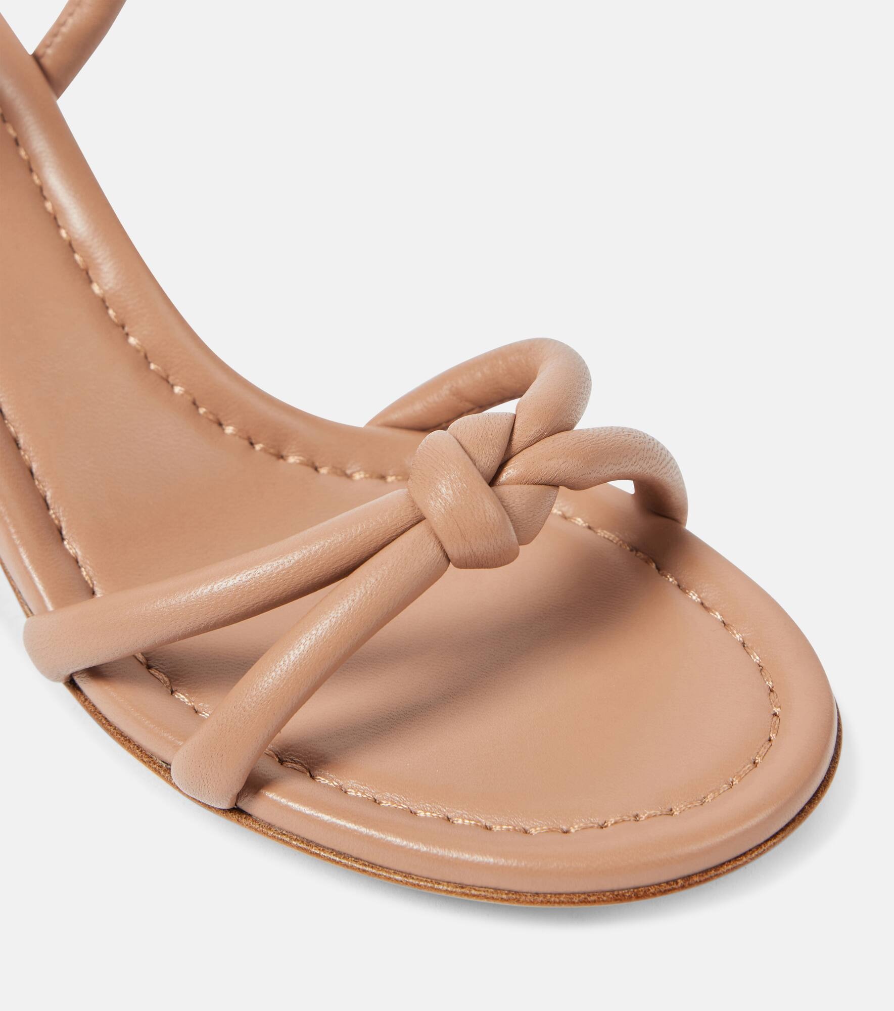 Cassis 60 leather sandals - 6