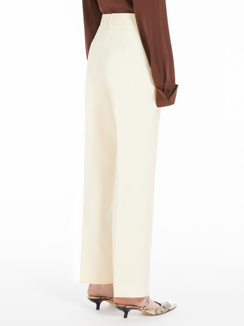 ROMAGNA Slim-fit stretch wool trousers 4