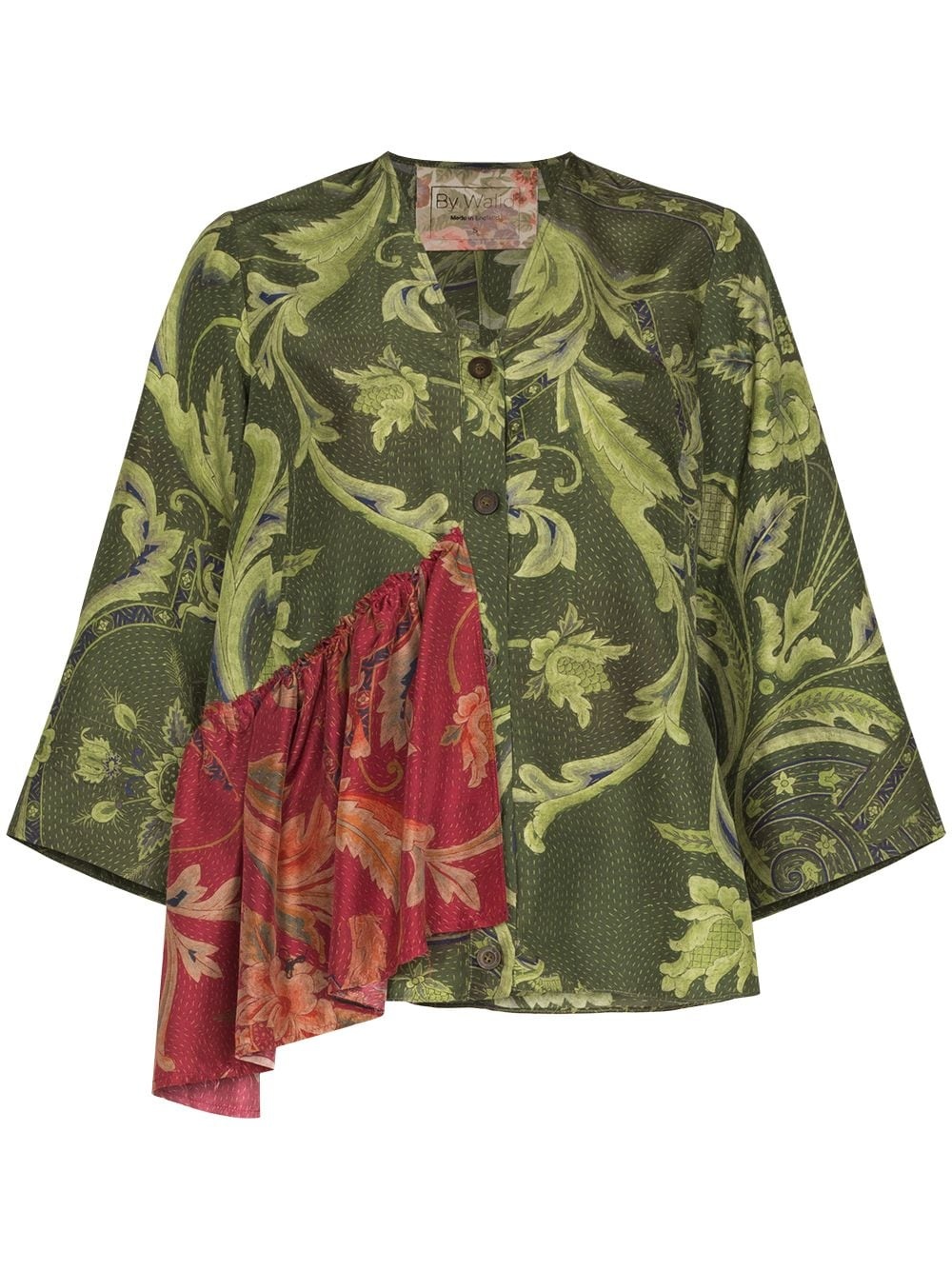 Trinny botanical-print blouse - 1