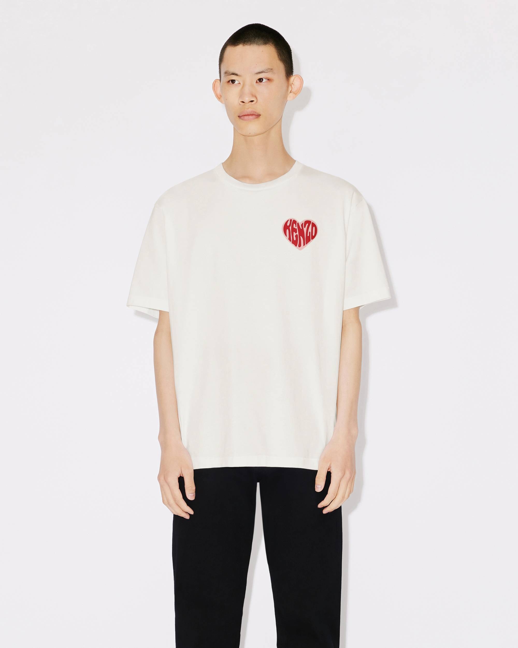 KENZO Heart oversize T-shirt - 3
