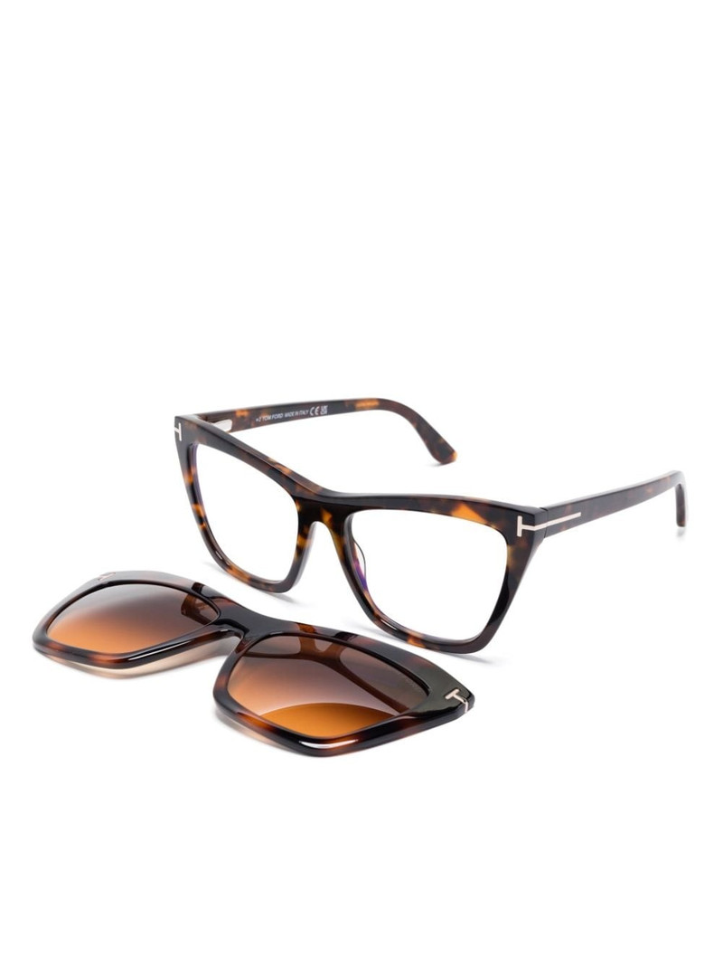 TOM FORD clip-on sunglasses outlook