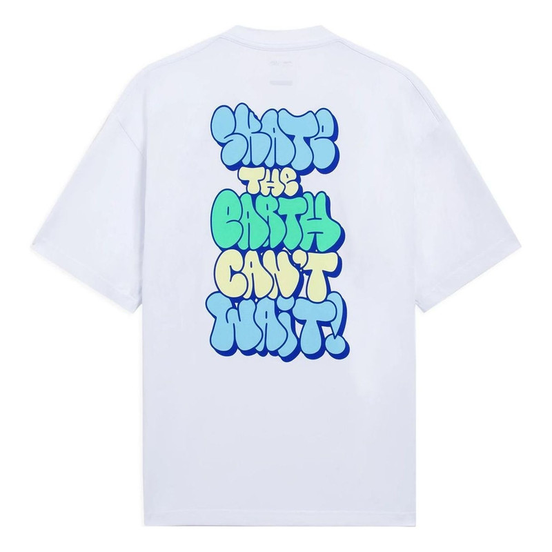 Li-Ning Li-Ning x Persue Cartoon Graphic Loose Fit T-shirt 'White' AHSS295-3 outlook