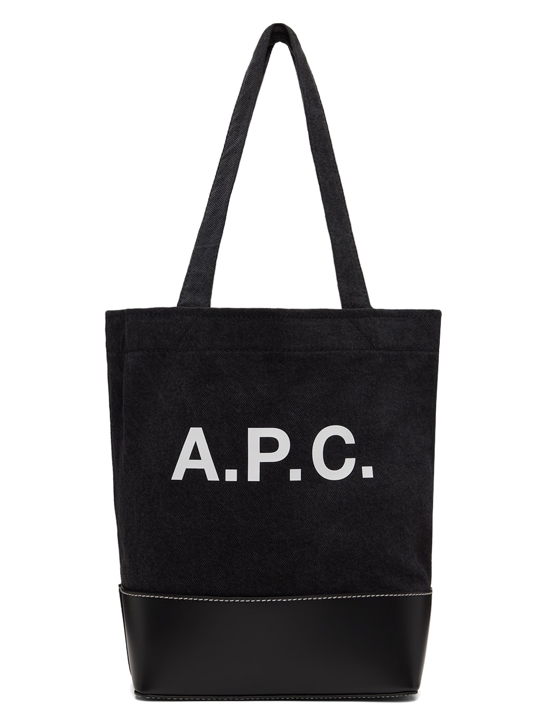 ★A.P.C. Tetra Small Bag Black★ A.P.C. Black Axel Small Tote | ssense | REVERSIBLE