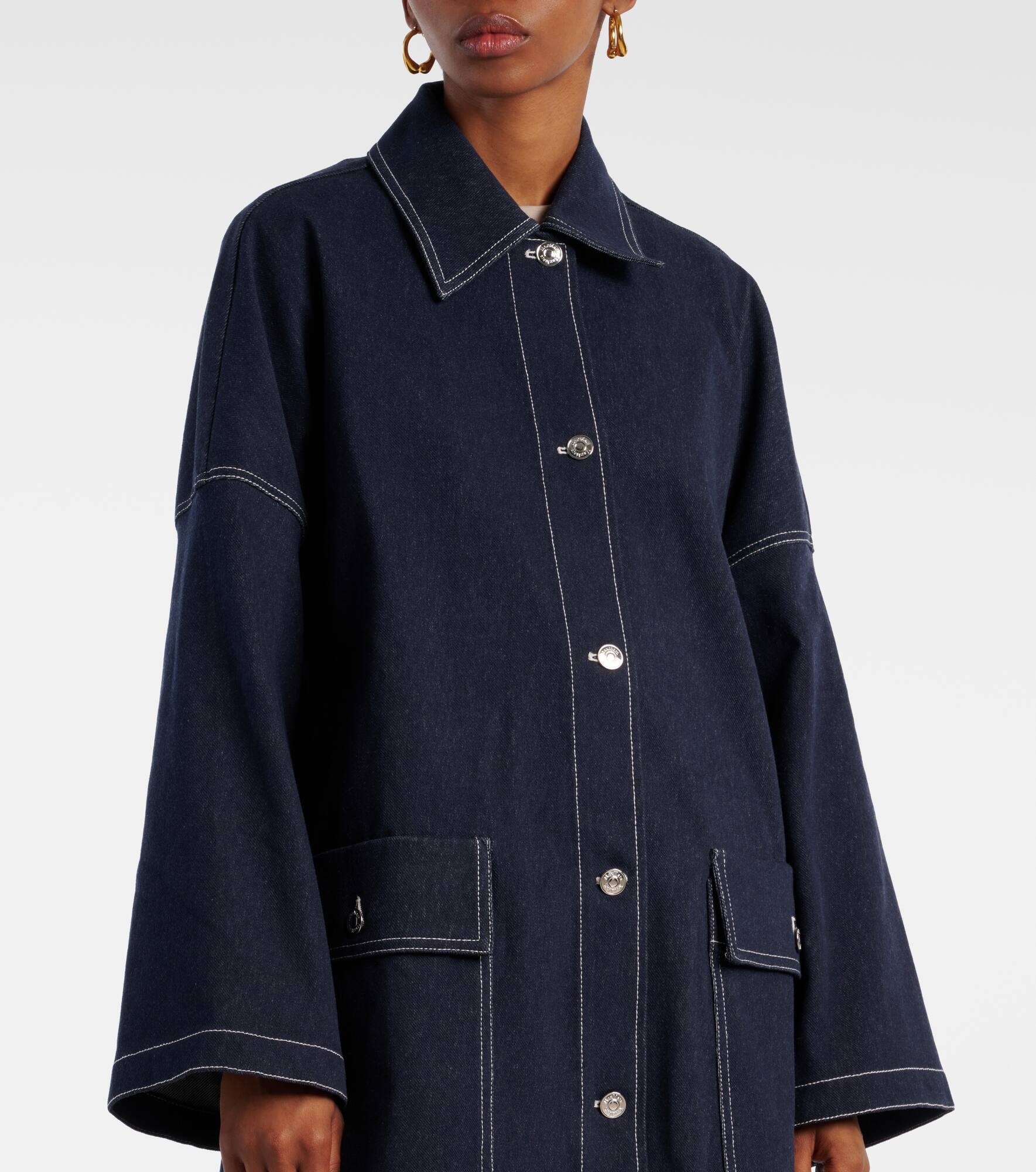 Yen denim overshirt - 6