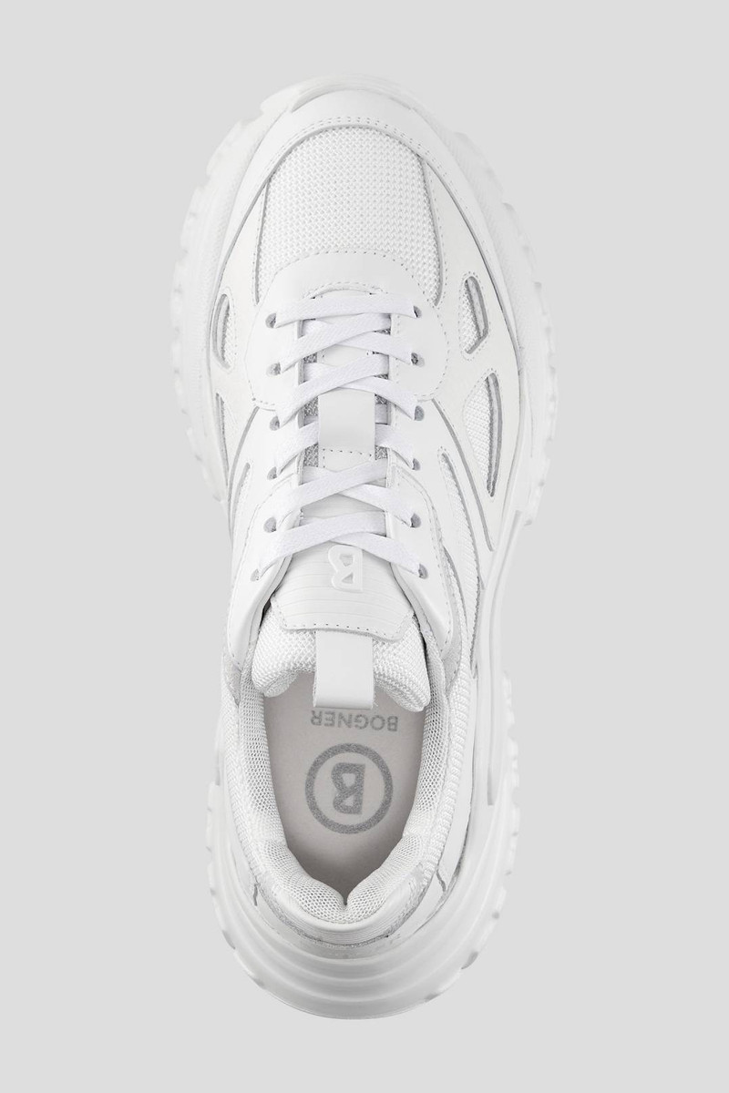 TOKYO PLATFORM SNEAKERS IN WHITE 5