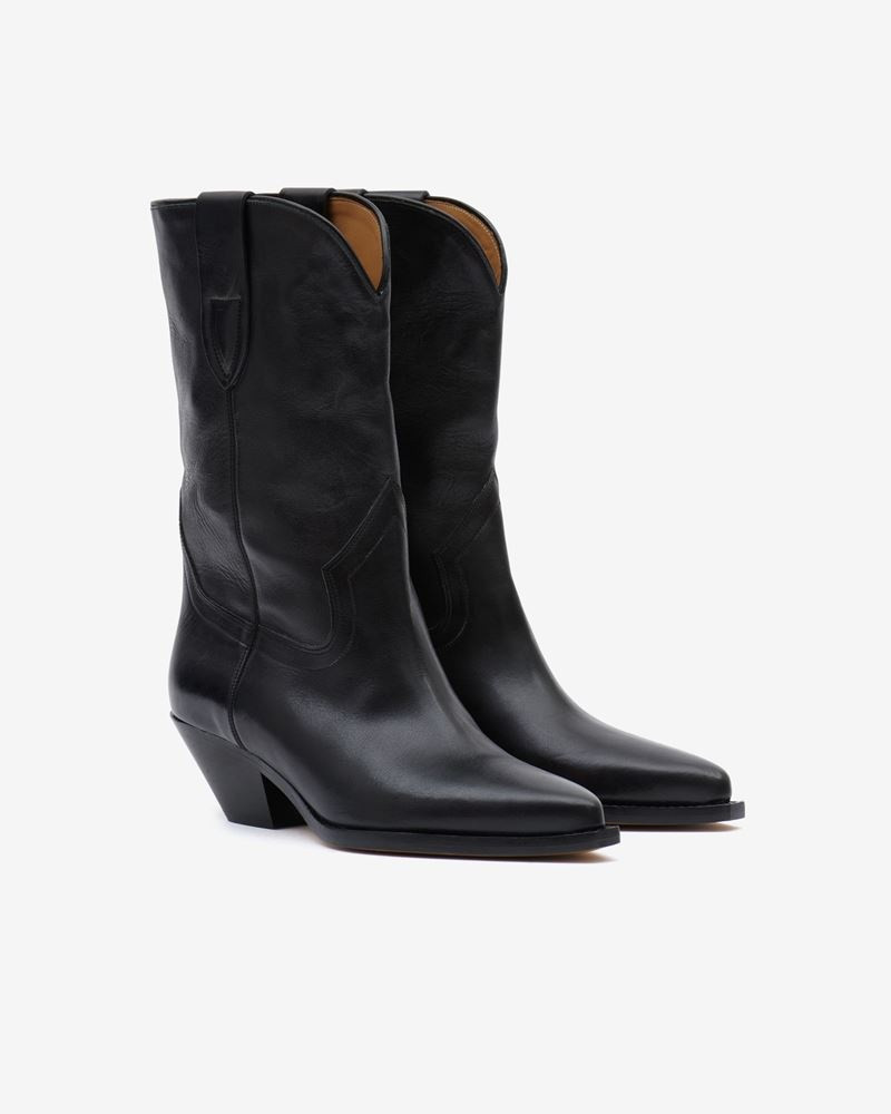 DAHOPE LEATHER COWBOY BOOTS 3