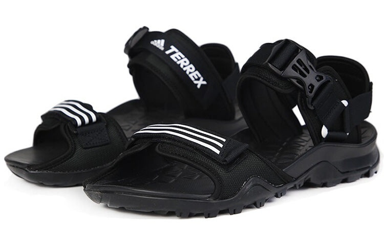 adidas Terrex Cyprex Ultra 2 DLX Sandal 'Black White' EF0016 - 2