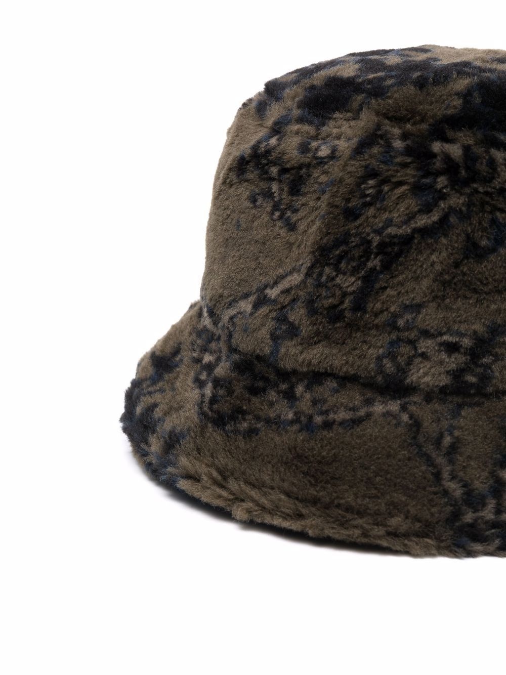 faux-fur bucket hat - 2