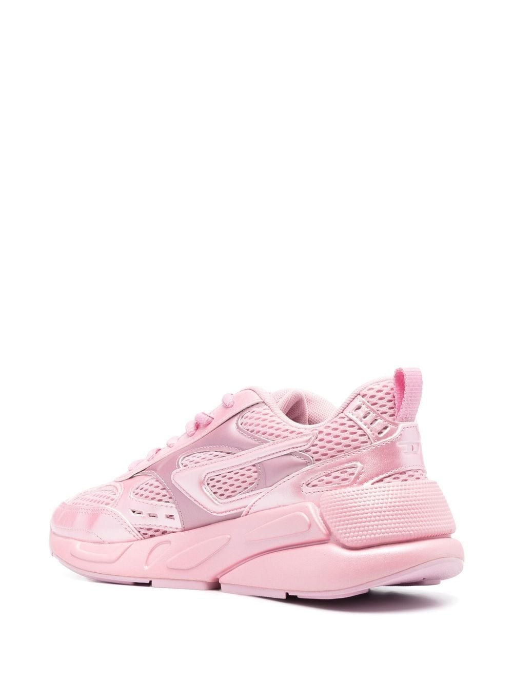 logo-patch low-top sneakers - 3