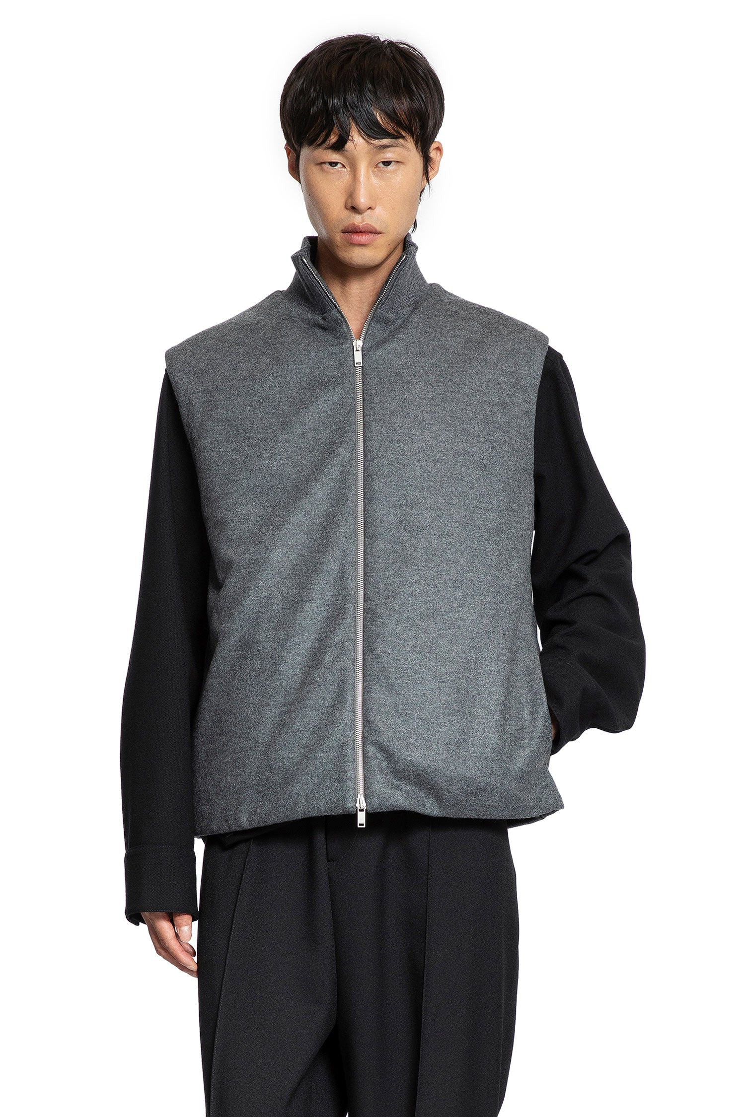 Wool-Melton-Padded-Vest - 6