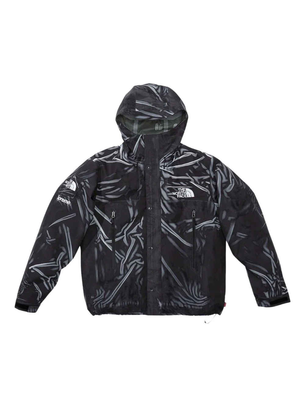 x The North Face trompe l'oeil print jacket - 1