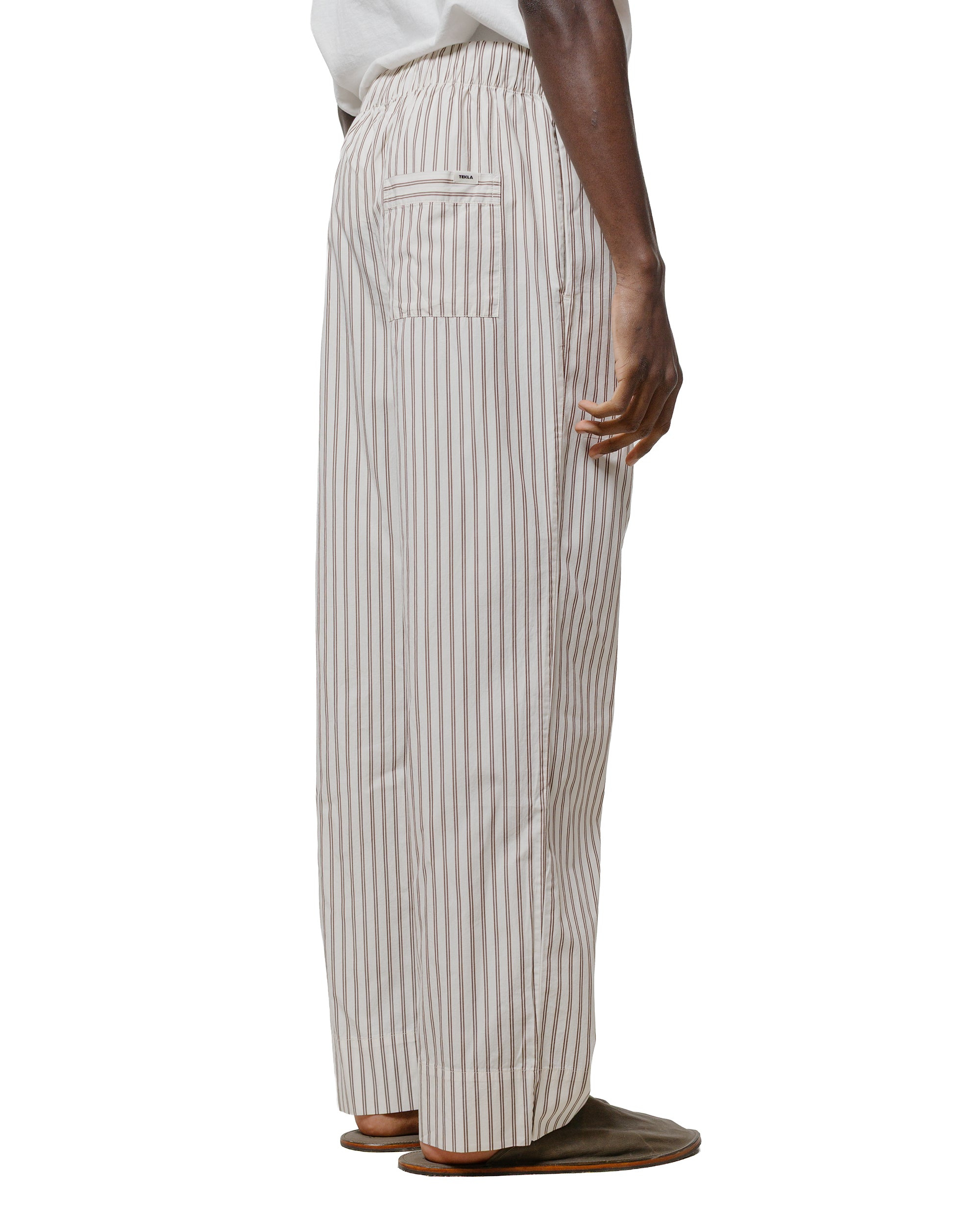 Tekla Poplin Pyjama Pants Hopper Stripes - 3