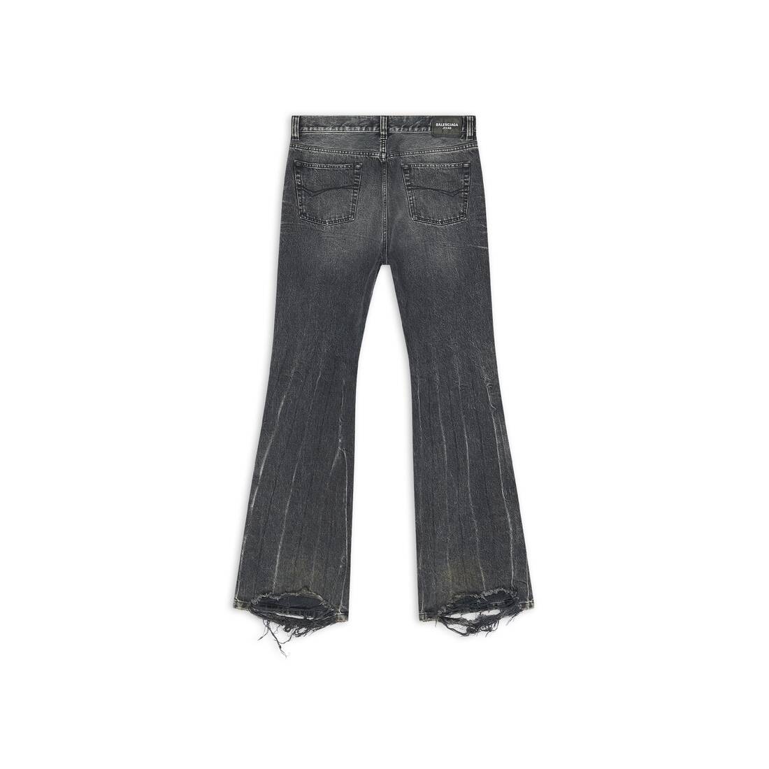 Flared Pants in Black - 5
