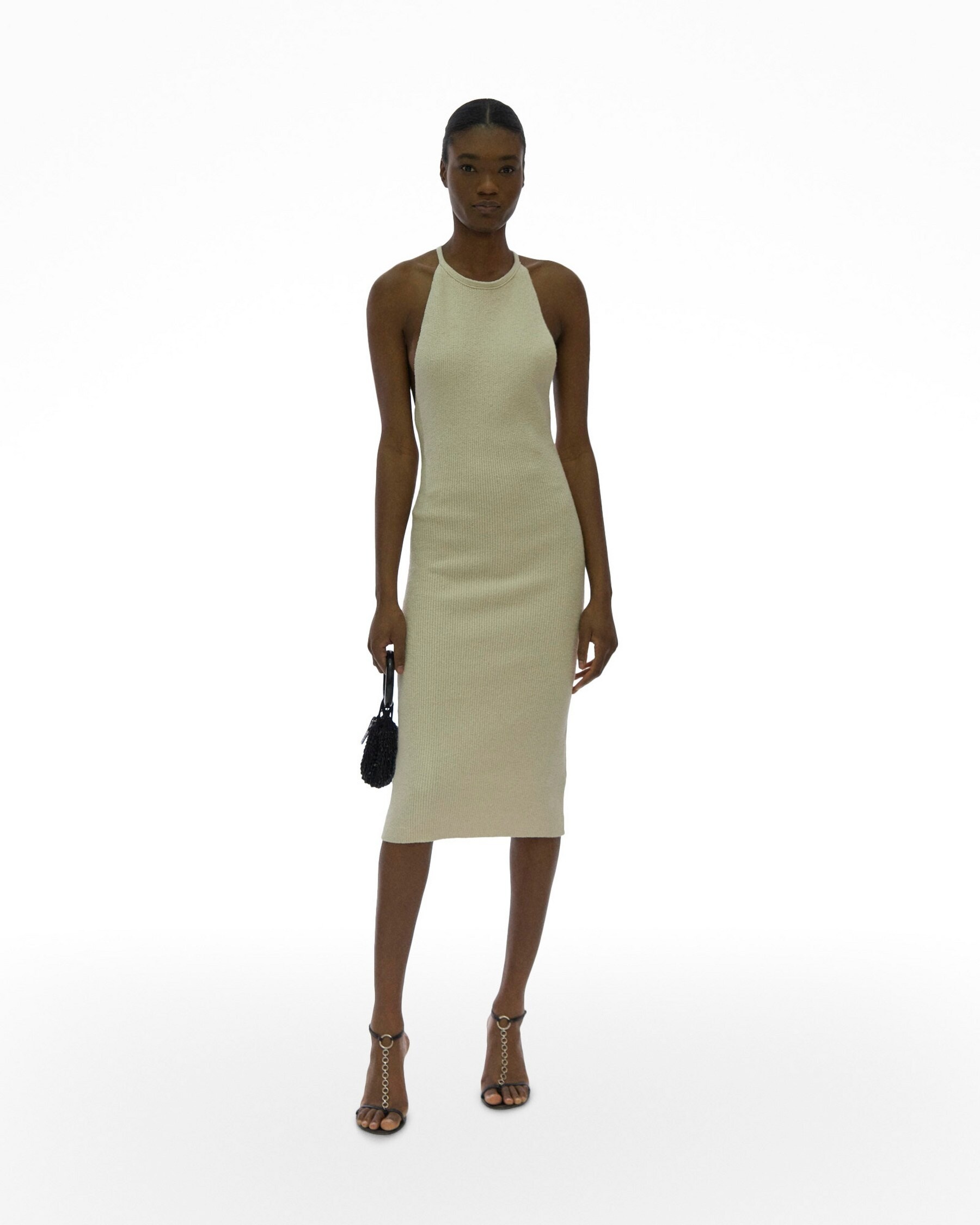 BEADED RIB TANK DRESS - 2